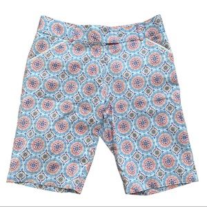 Peter Millar Multicolor Medallion Print Women's Bermuda Shorts